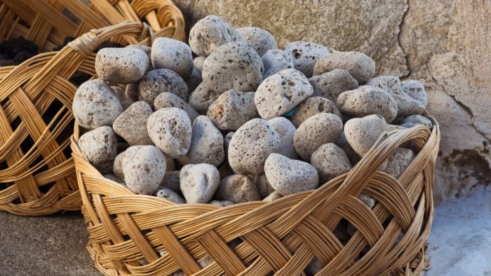 pumice for plant decoration